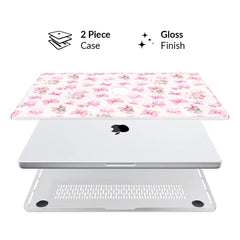 Posie Pink Bows MacBook Case