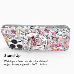 Keith Haring Pastel MagSafe Grip Ring