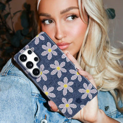 Denim Daisy Samsung Case