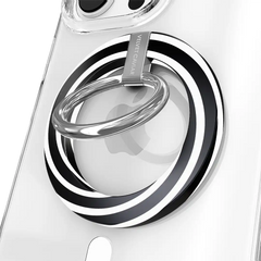Black & White Swirls MagSafe Grip Ring