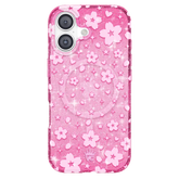 Cherry Blossom Glitter iPhone Case