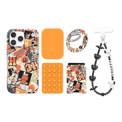 Snoopy Halloween Varsity Glitter iPhone Bundle Set