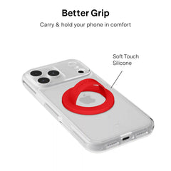 Hot Girl Red MagSafe Grip Loop