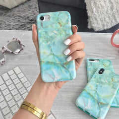 Jade Marble iPhone Case