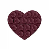 Burgundy Heart MagSafe MightyGrip