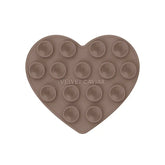 Cashmere Taupe Heart MagSafe MightyGrip