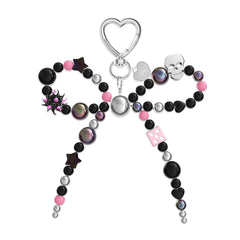 Gothic Bow Bag Charm
