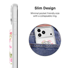 Posie Pink Bow MagSafe Grip Ring