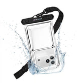 Silver Holo Waterproof Floating Phone Pouch