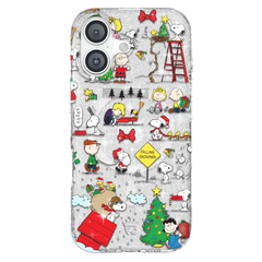 Snoopy Christmas Glitter iPhone Case