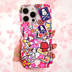 Snoopy Patchwork Portable MagSafe Charger Power Pack