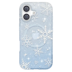 Snow Angel Glitter iPhone Case