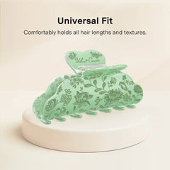 Storybook Sage Floral Hair Clip
