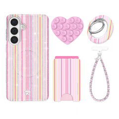 Sunkissed Stripes Glitter Samsung Bundle Set