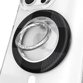 Noir Vibe Checkered MagSafe Grip Ring