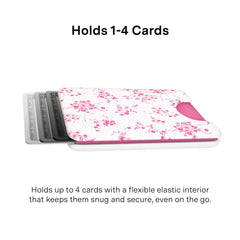 French Rose Floral MagSafe Wallet