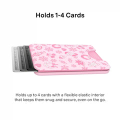 Pink Christmas MagSafe Wallet