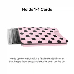 Princess Pink Polka Dot MagSafe Wallet