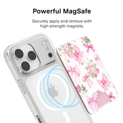 Posie Pink Bow MagSafe Wallet