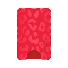 Red Leopard MagSafe Wallet
