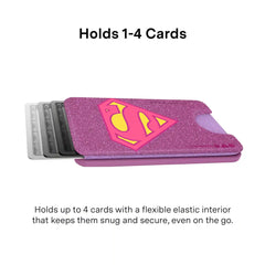Supergirl Stardust Glitter MagSafe Wallet