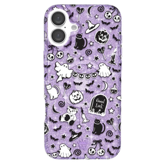 Witchy Lilac Glitter iPhone Case