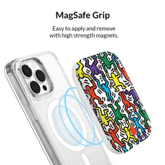 Keith Haring Rainbow Dancers Portable MagSafe Charger Power Pack