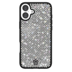 Black Caviar Crystals iPhone Case