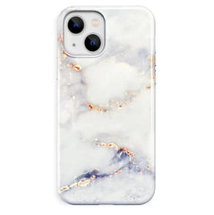 Gray Clouds Marble iPhone Case
