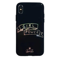 Girl Power iPhone Case by Kendall Vertes