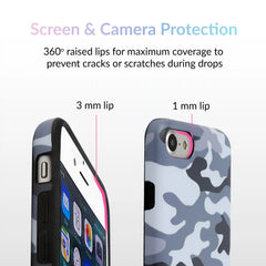 Gray Camo iPhone Case