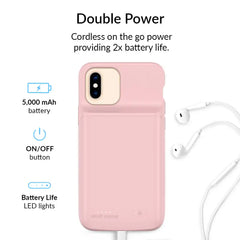 Pink iPhone Charging Case