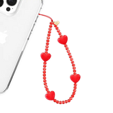 Red Heart Phone Charm