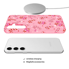Pink Peppermint Princess Samsung Case