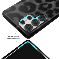 It Girl Black Leopard Samsung Case