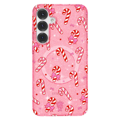 Pink Peppermint Princess Samsung Case