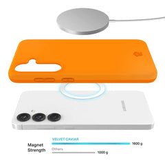 Pumpkin Spice Orange Samsung Case