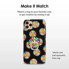Rainbow Smiley Phone Ring