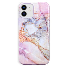Violet Sky Marble iPhone Case