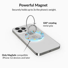 Pudgy Penguins Polar Blue MagSafe Grip Ring