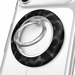 It Girl Black Leopard MagSafe Grip Ring
