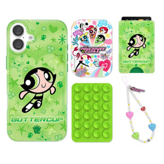 The Powerpuff Girls Buttercup iPhone Bundle Set - Wallet