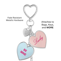 Sweet Hearts Bag Charm