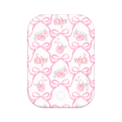 Lovely Pink Bows Portable MagSafe Charger Power Pack