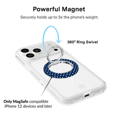 Midnight Polka Dot MagSafe Grip Ring