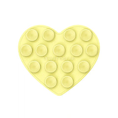 Butter Yellow Heart MagSafe MightyGrip