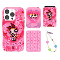 The Powerpuff Girls Blossom iPhone Bundle Set - Wallet