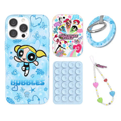 The Powerpuff Girls Bubbles iPhone Bundle Set - Grip