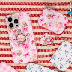 Posie Pink Bow Portable MagSafe Charger Power Pack