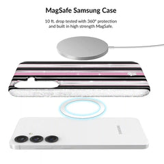 Pretty Punk Stripes Glitter Samsung Bundle Set